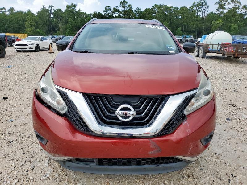  NISSAN MURANO 2017 Бордовый