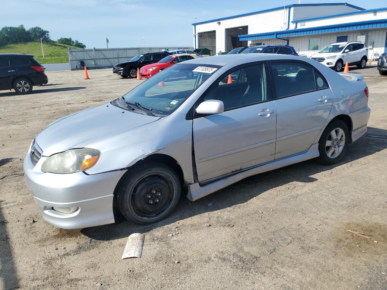 2007 Toyota Corolla Ce en Venta en Mcfarland, WI - Side