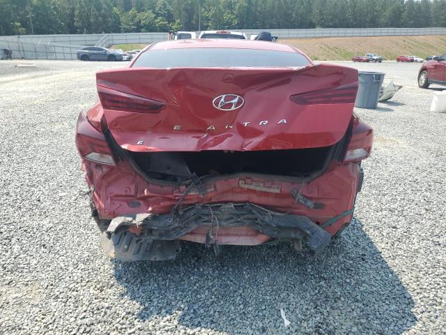  HYUNDAI ELANTRA 2020 Czerwony