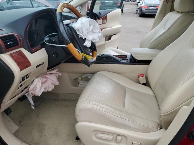  LEXUS RX350 2012 Czerwony
