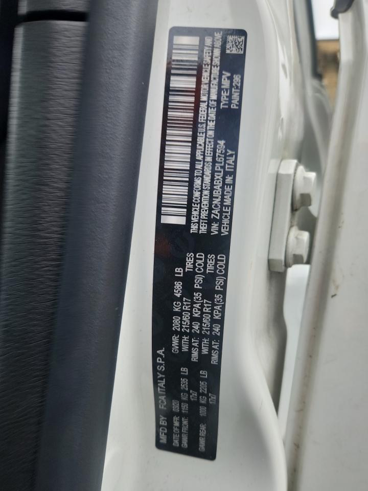2020 Jeep Renegade Sport VIN: ZACNJBABXLPL67594 Lot: 61051005