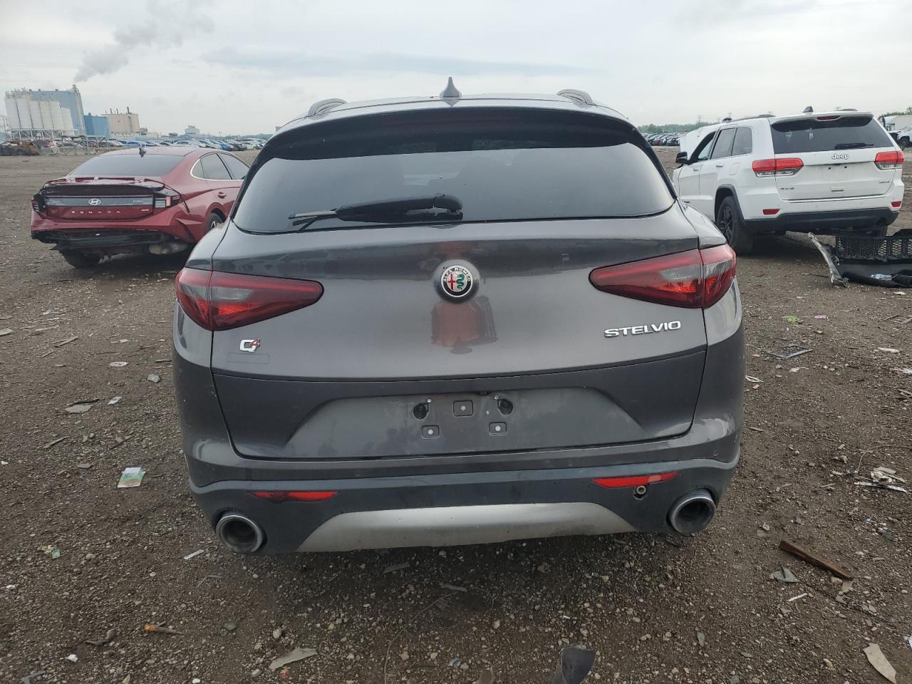 2018 Alfa Romeo Stelvio Sport VIN: ZASFAKPN9J7B85976 Lot: 60825515