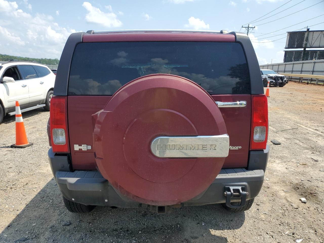 2007 Hummer H3 VIN: 5GTDN13E378137535 Lot: 62911525