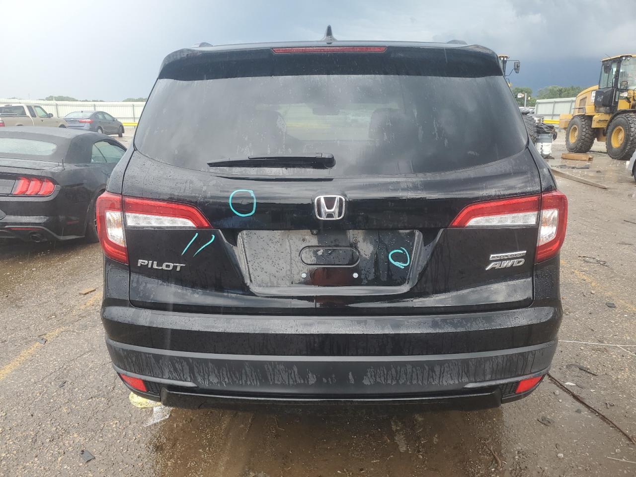 2022 Honda Pilot Se VIN: 5FNYF6H29NB001957 Lot: 60894795