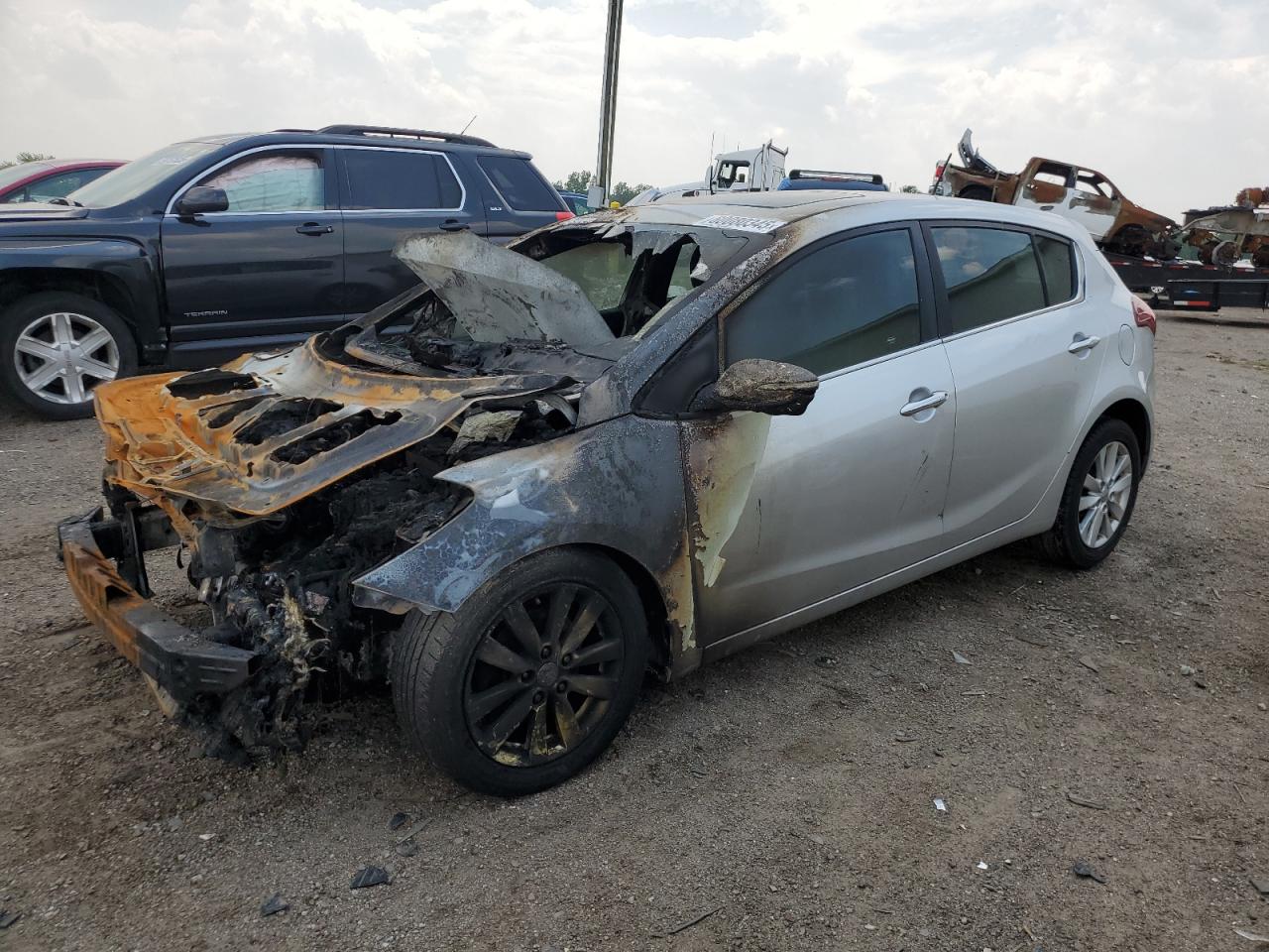 2014 Kia Forte Ex for Sale in Portland, MI - Burn