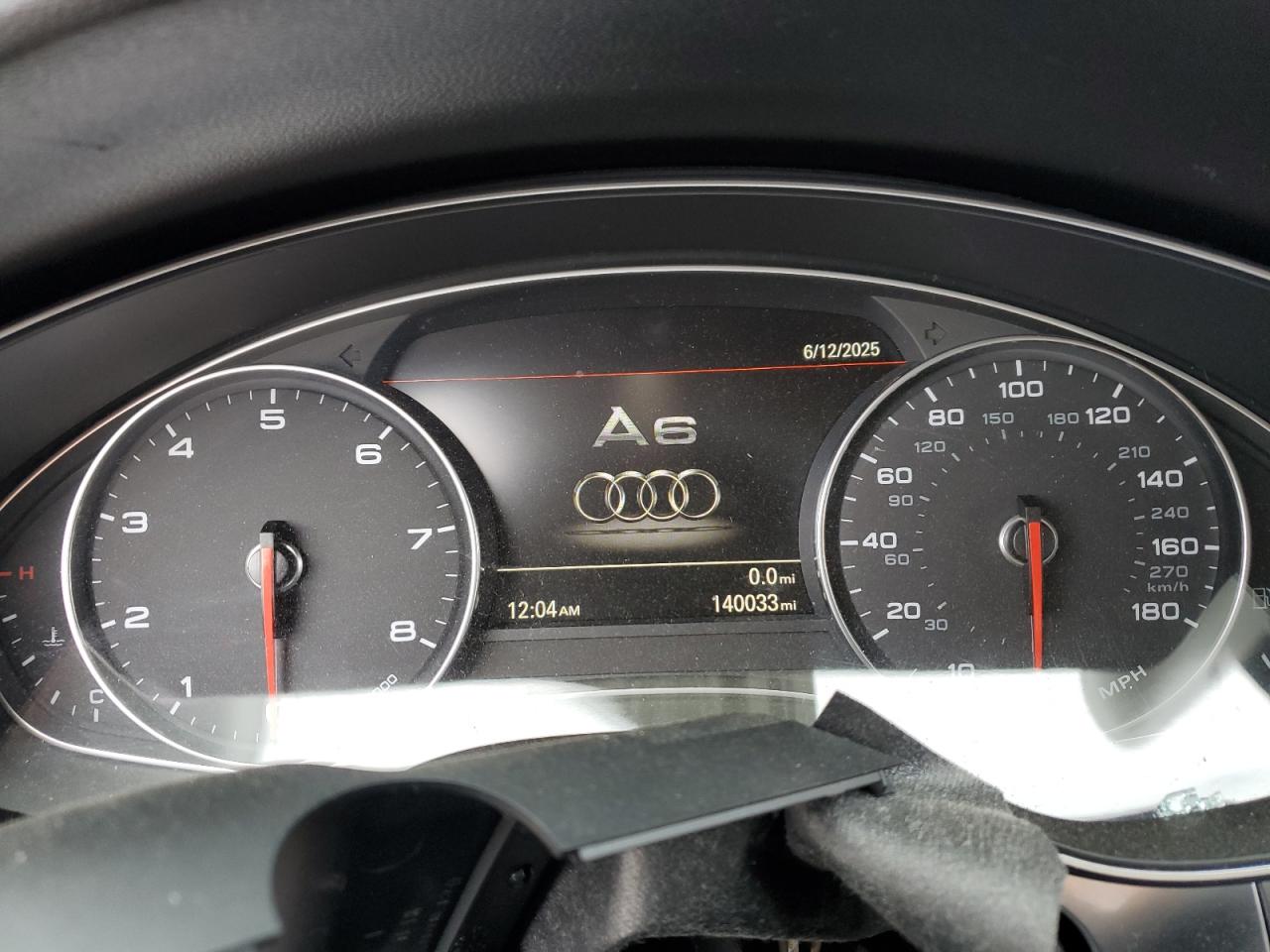 2014 Audi A6 Prestige VIN: WAUHGAFCXEN111992 Lot: 62300555