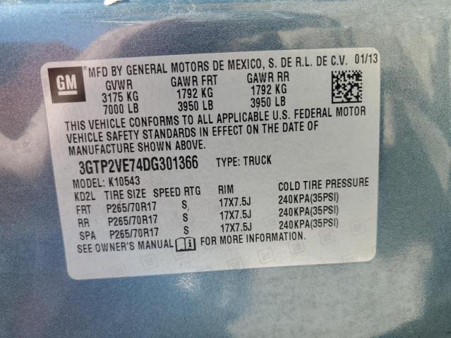 2013 GMC SIERRA K1500 SLE  