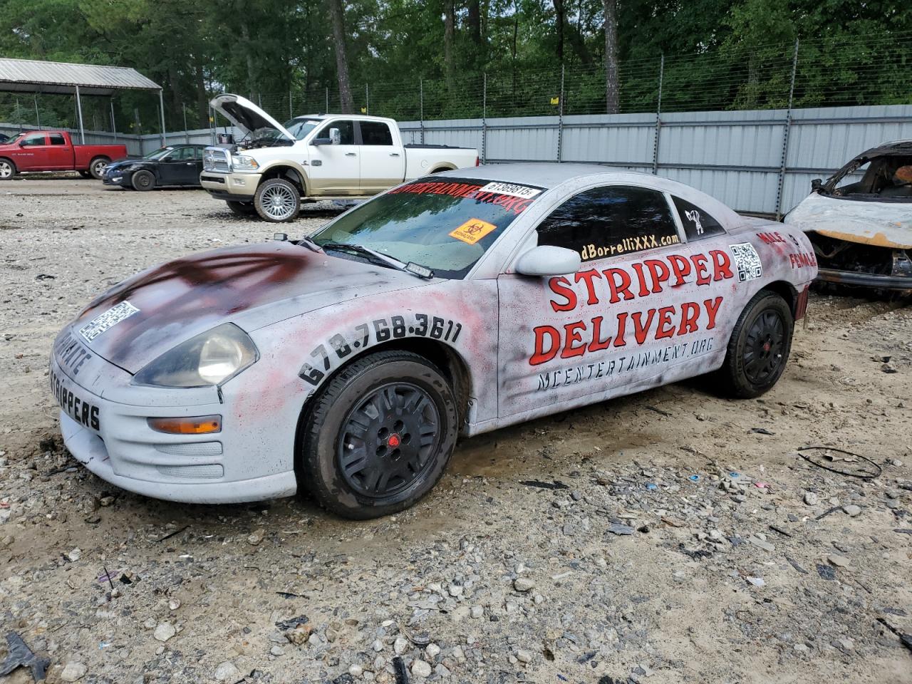 2000 Mitsubishi Eclipse Rs за продажба в Austell, GA - Rear End