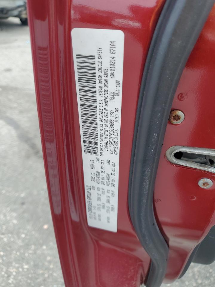 2012 Dodge Ram 1500 Laramie VIN: 1C6RD7NT6CS184688 Lot: 60840395