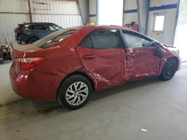  TOYOTA COROLLA 2019 Czerwony
