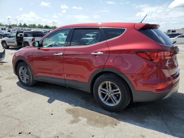  HYUNDAI SANTA FE 2018 Czerwony