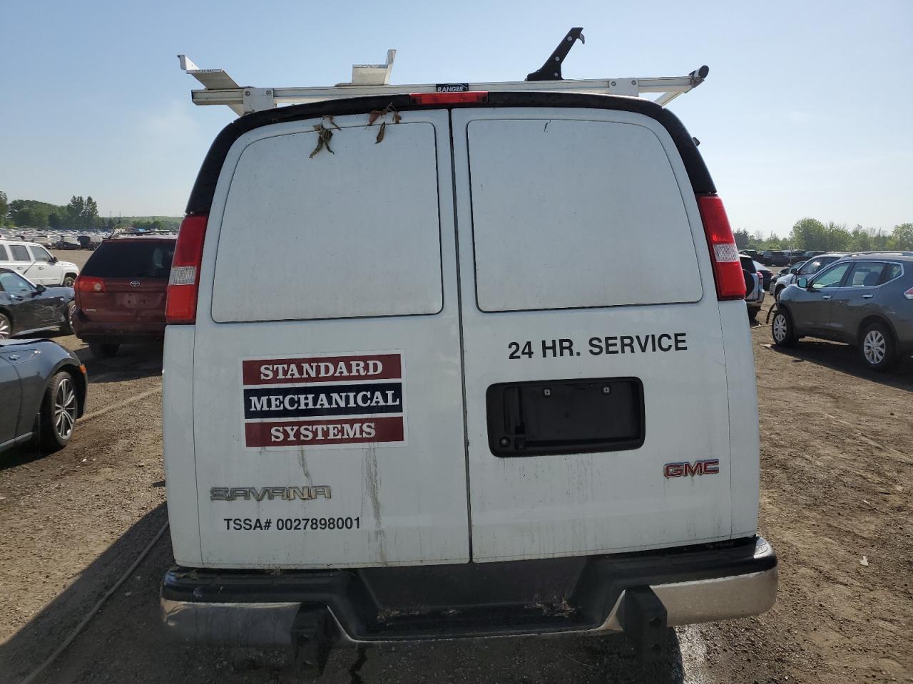 2020 GMC Savana G2500 VIN: 1GTW7AFG4L1255586 Lot: 58724765