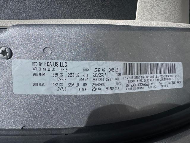 2019 CHRYSLER PACIFICA TOURING L  