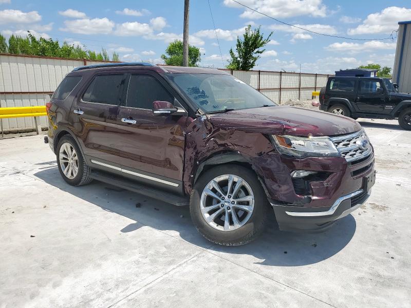  FORD EXPLORER 2018 Burgundy