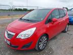 2013 VAUXHALL MERIVA SE for sale at Copart CORBY