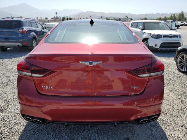  GENESIS G80 2020 Red
