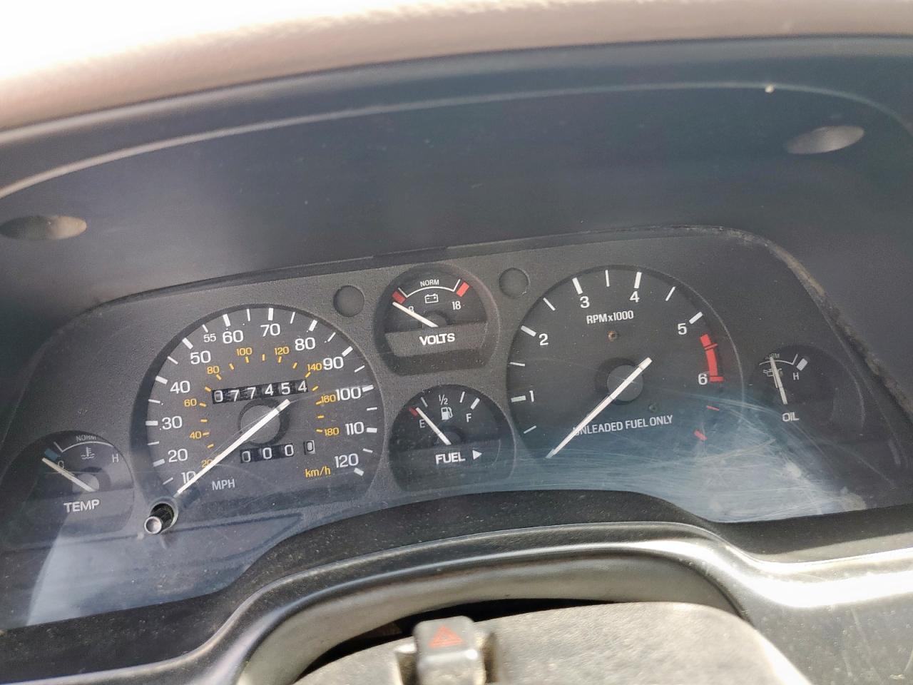 1995 Ford Thunderbird Lx VIN: 1FALP62W7SH175725 Lot: 60622085