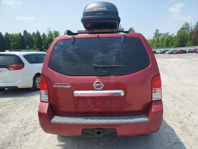 Parquets NISSAN PATHFINDER 2012 Czerwony
