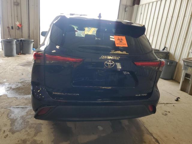  TOYOTA HIGHLANDER 2021 Granatowy