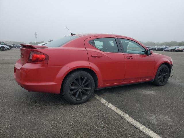  DODGE AVENGER 2013 Czerwony