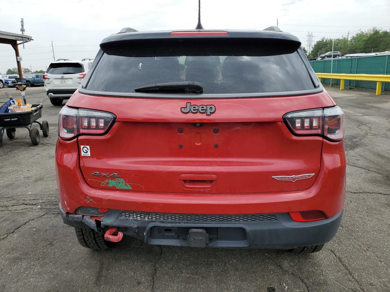 2019 Jeep Compass Trailhawk VIN: 3C4NJDDB8KT795360 Lot: 62007445