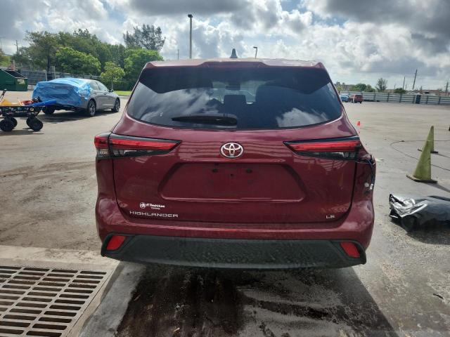  TOYOTA HIGHLANDER 2023 Maroon