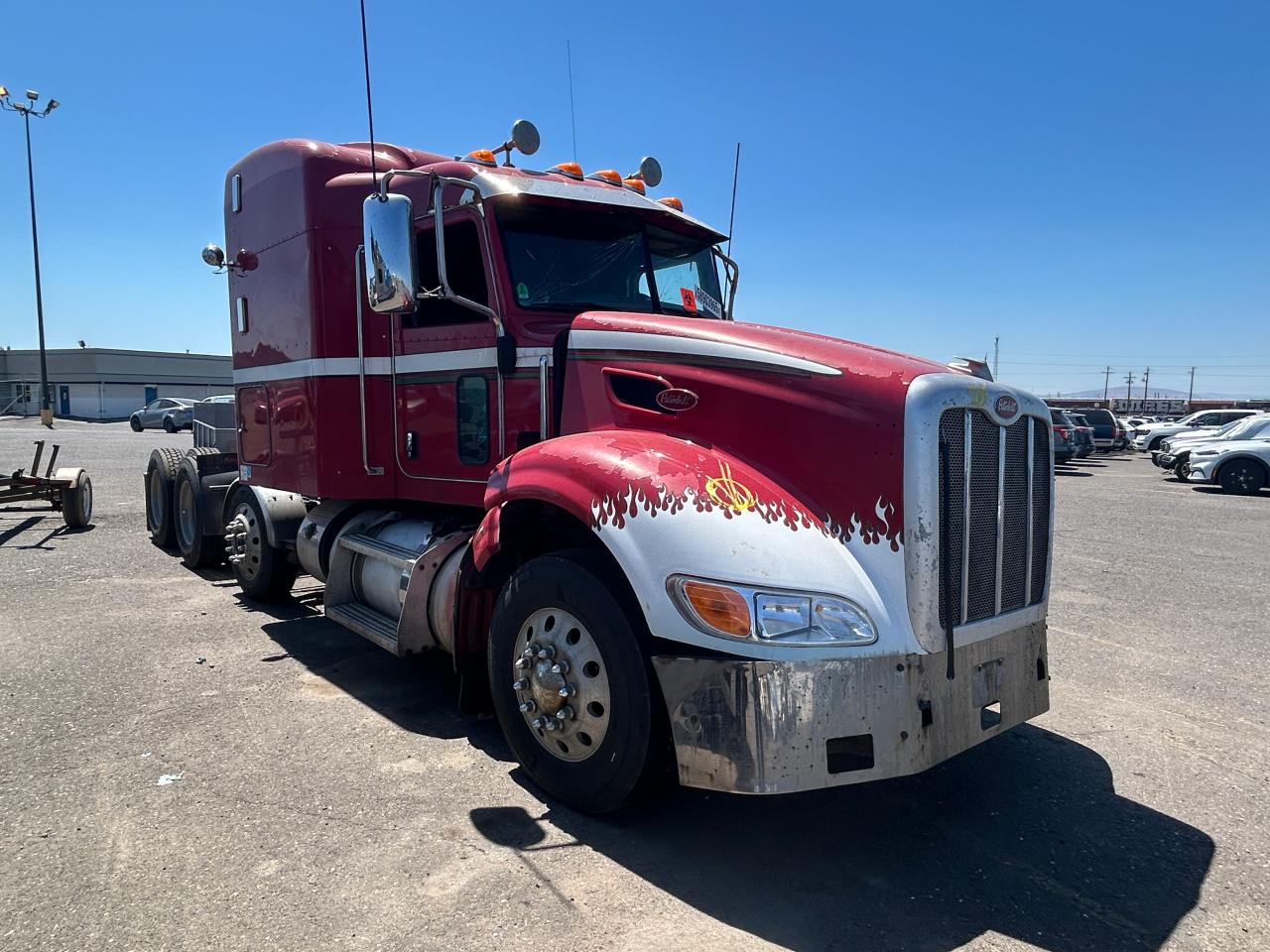 2012 Peterbilt 386 Semi Truck na sprzedaż w Pasco, WA - Rollover