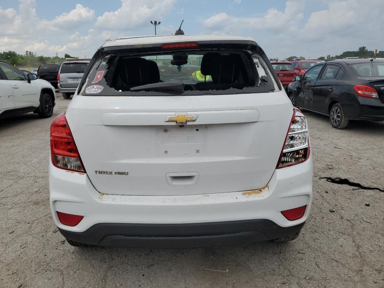 2018 Chevrolet Trax Ls VIN: 3GNCJNSB0JL217940 Lot: 61951195