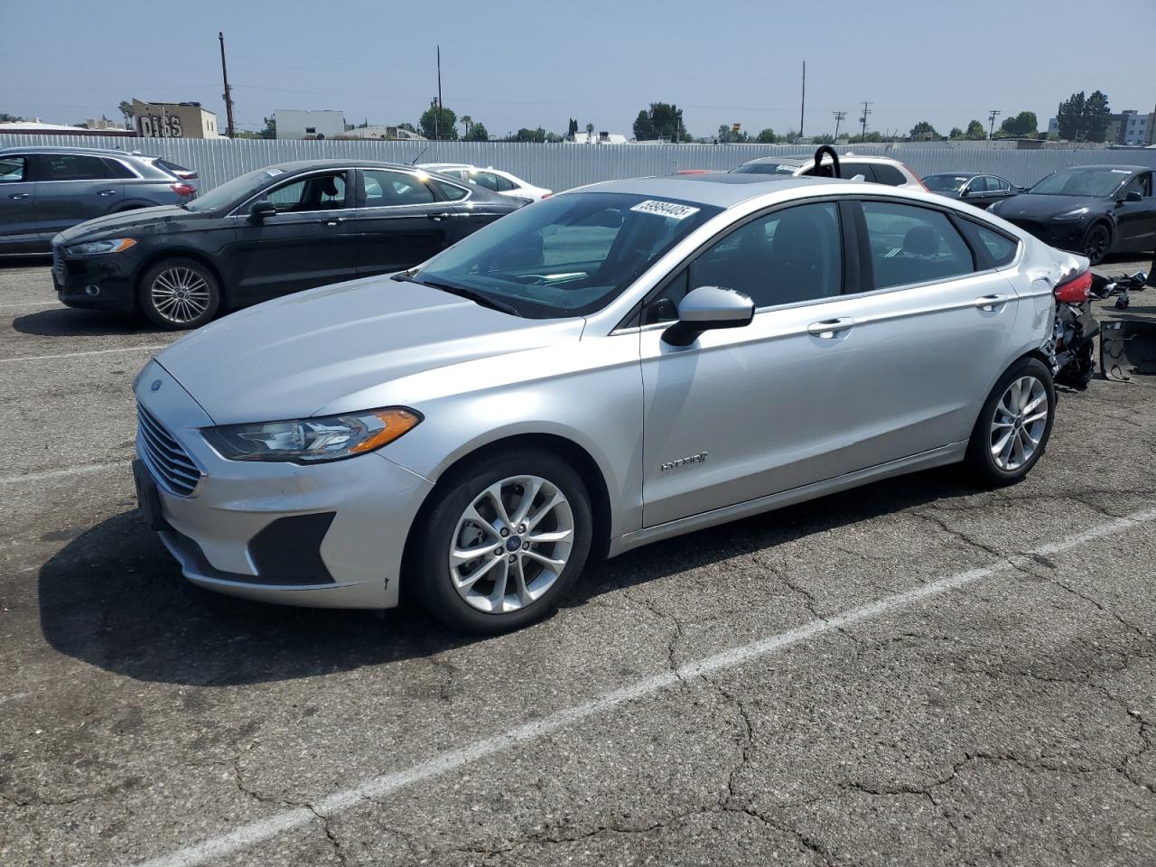 2019 Ford Fusion Se for Sale in Van Nuys, CA - Rear End