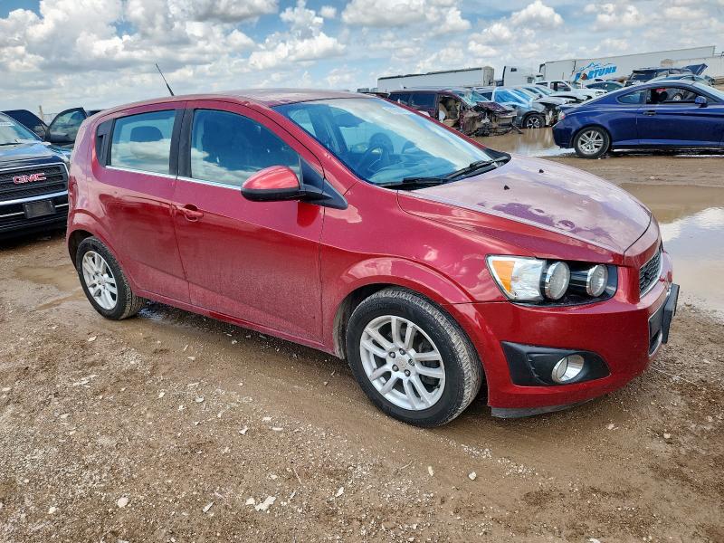  CHEVROLET SONIC 2013 Czerwony