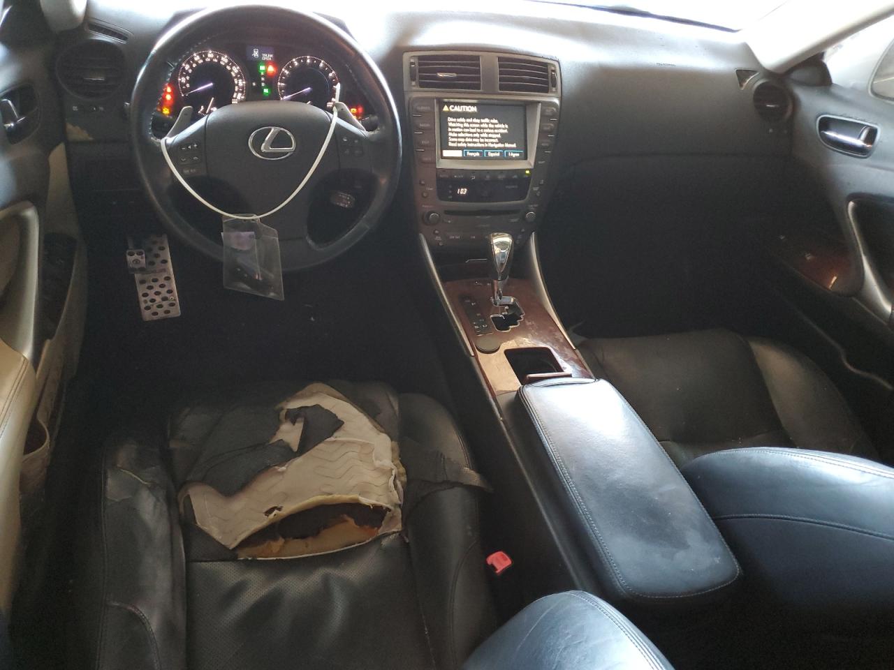 2007 Lexus Is 250 VIN: JTHBK262272032923 Lot: 62182665