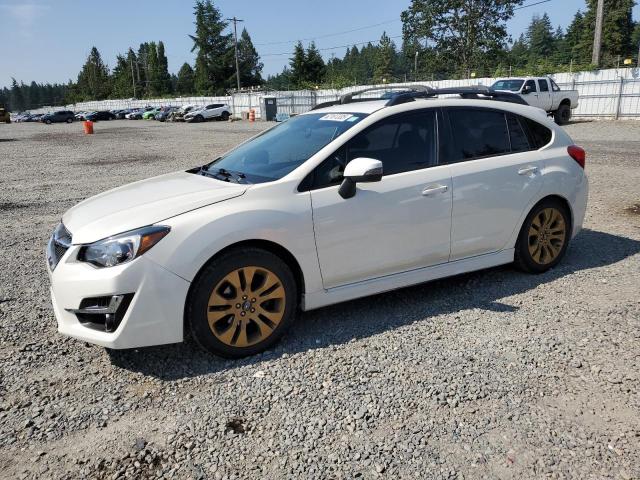  SUBARU IMPREZA 2016 Белы