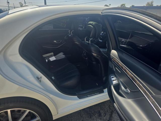 Sedans MERCEDES-BENZ S-CLASS 2015 Biały