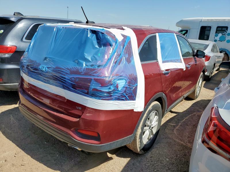  KIA SORENTO 2019 Czerwony