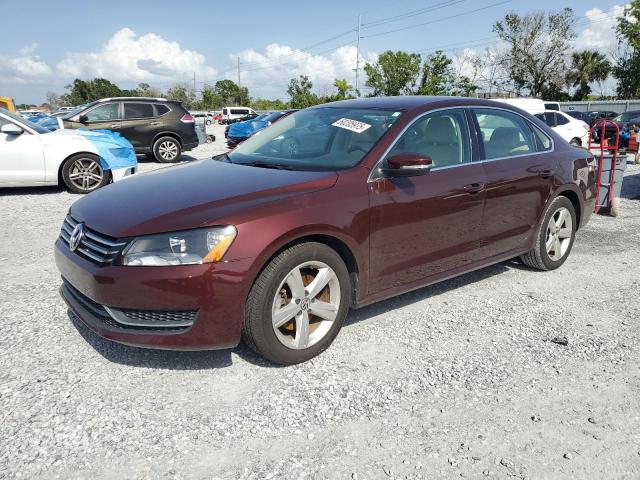 VOLKSWAGEN PASSAT 2013 Burgundy