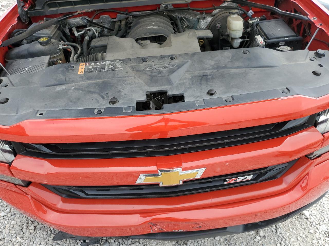 2017 Chevrolet Silverado K1500 Custom VIN: 1GCVKPECXHZ396280 Lot: 61763785