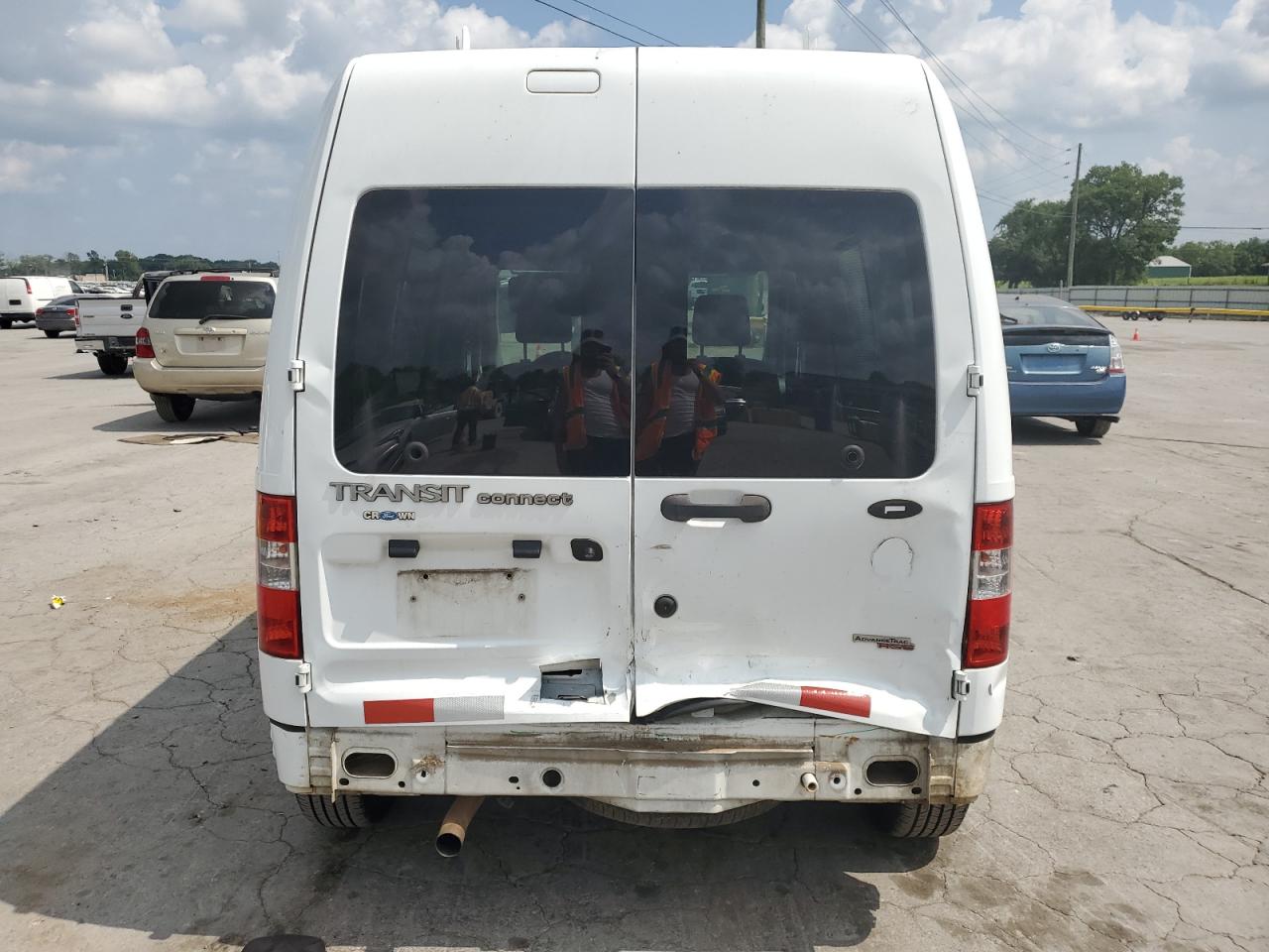 2012 Ford Transit Connect Xl VIN: NM0LS6AN4CT080827 Lot: 62592695