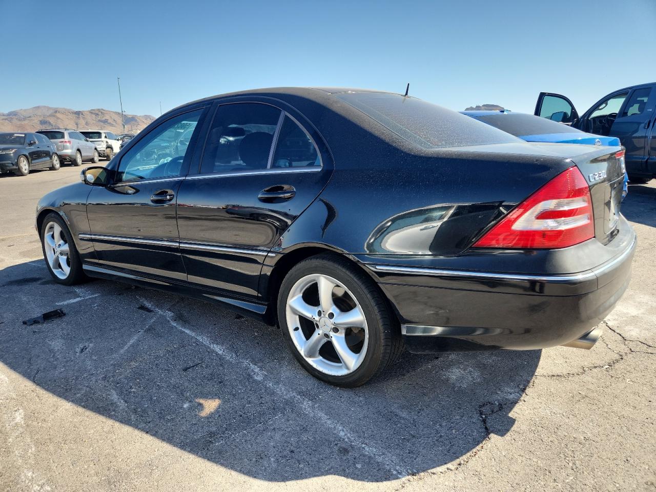 2006 Mercedes-Benz C 230 black null gas WDBRF52H06A890913 photo #3