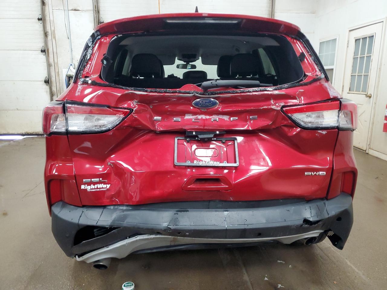 2021 Ford Escape Sel VIN: 1FMCU9H66MUA56842 Lot: 61092595