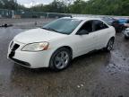 2008 Pontiac G6 Gt за продажба в Riverview, FL - Front End