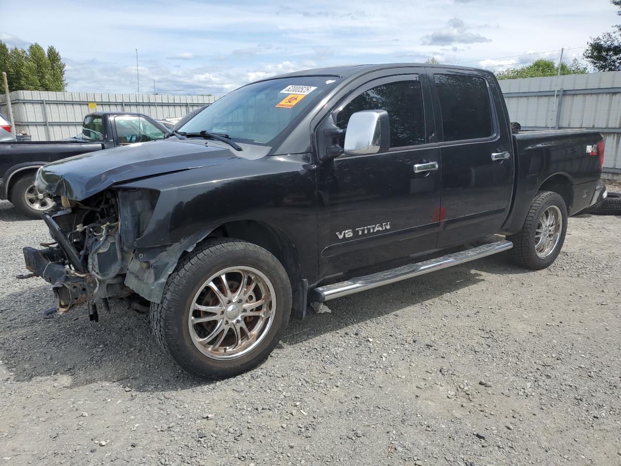 2007 Nissan Titan Xe na sprzedaż w Arlington, WA - Front End