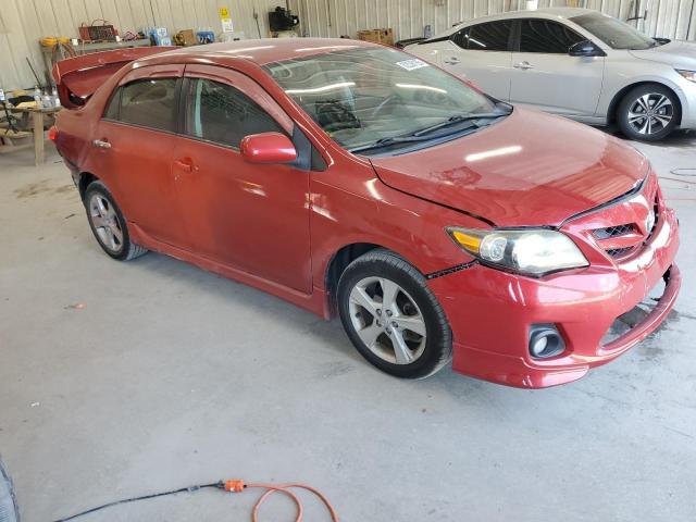  TOYOTA COROLLA 2012 Red