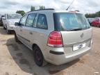 2007 VAUXHALL ZAFIRA 1.6I LIFE 5DR for sale at Copart SANDY