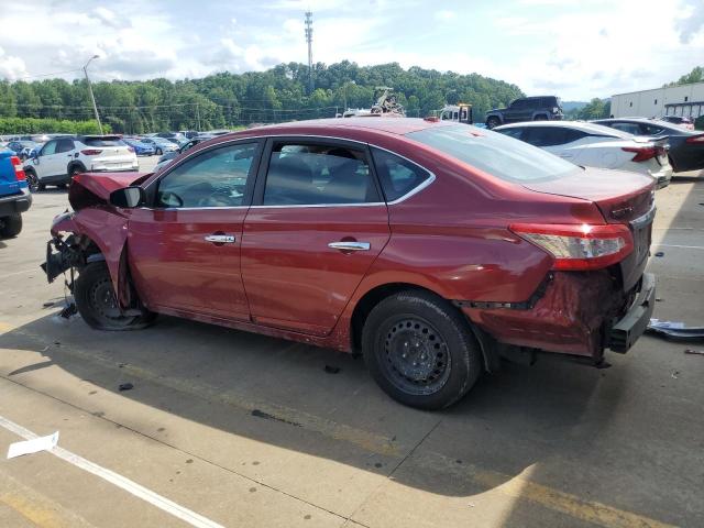 Sedans NISSAN SENTRA 2015 Czerwony