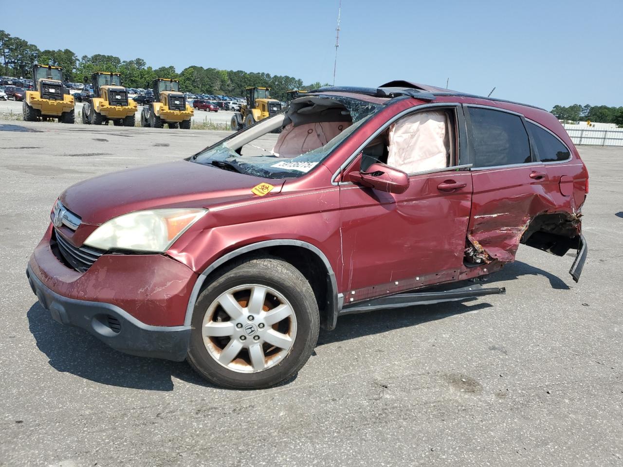 2009 Honda Cr-V Exl იყიდება Dunn-ში, NC - Rollover