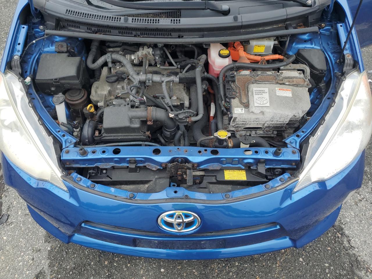 2012 Toyota Prius C VIN: JTDKDTB38C1504591 Lot: 61574055