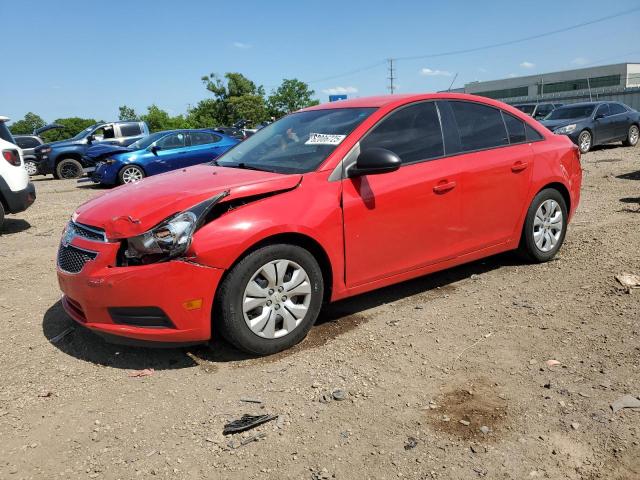  CHEVROLET CRUZE 2014 Czerwony
