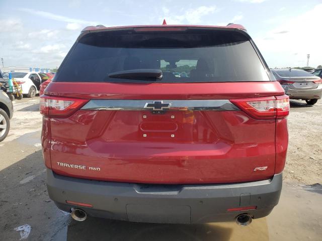  CHEVROLET TRAVERSE 2021 Red