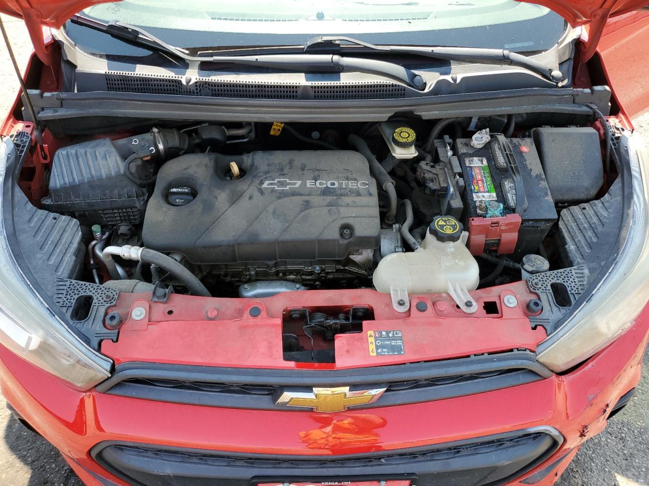 2017 Chevrolet Spark Ls VIN: KL8CB6SA1HC754589 Lot: 60452725