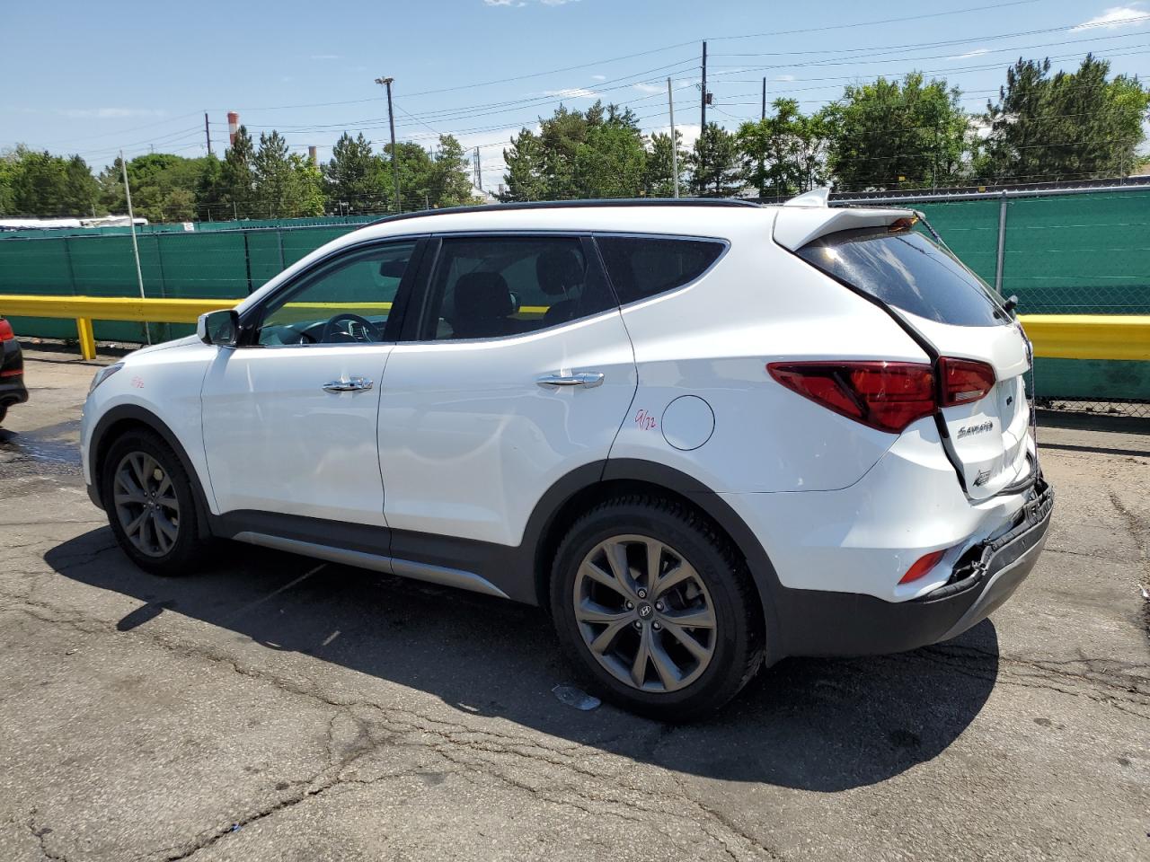HYUNDAI SANTA FE 2017 VIN 5XYZWDLA2HG466925 фото 2